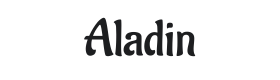 Aladin Font Thumbnail