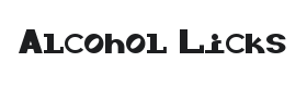 Alcohol Licks Font Thumbnail