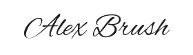 Alex Brush Font Thumbnail