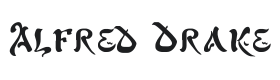Alfred Drake Font Thumbnail