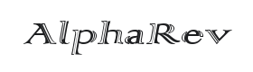 AlphaRev Font Thumbnail