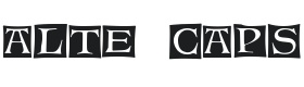 Alte Caps Font Thumbnail