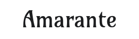 Amarante Font Thumbnail