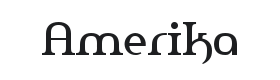 Amerika Font Thumbnail