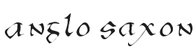 Anglo Saxon Font Thumbnail