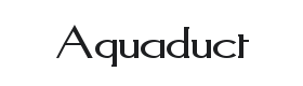Aquaduct Font Thumbnail