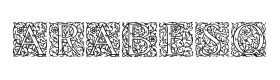 Arabesque Initialen Font Thumbnail