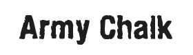 Army Chalk Font Thumbnail