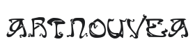Art Nouveau Caps Font Thumbnail