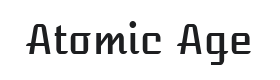 Atomic Age Font Thumbnail