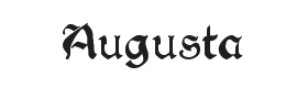Augusta Font Thumbnail