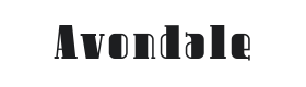 Avondale Font Thumbnail