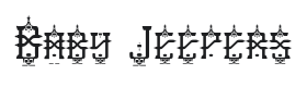 Baby Jeepers Font Thumbnail