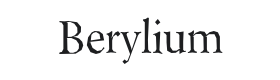 Berylium Font Thumbnail