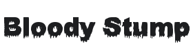 Bloody Stump Font Thumbnail