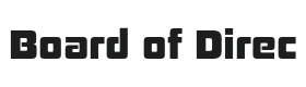 Board of Directors Font Thumbnail