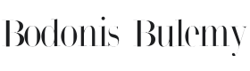 Bodonis Bulemy Font Thumbnail