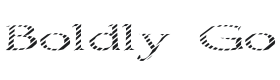Boldly Go Font Thumbnail
