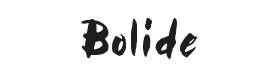 Bolide Font Thumbnail