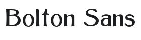 Bolton Sans Font Thumbnail