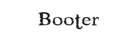 Booter Font Thumbnail