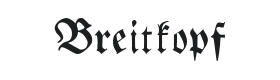 Breitkopf Fraktur Font Thumbnail