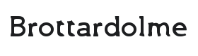 Brottardolme Font Thumbnail