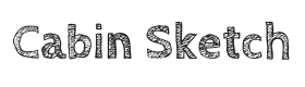 Cabin Sketch Font Thumbnail