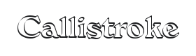 Callistroke Font Thumbnail
