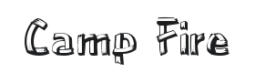Camp Fire Font Thumbnail