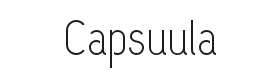 Capsuula Font Thumbnail