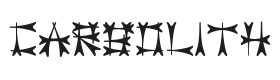 Carbolith Font Thumbnail