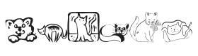 Cats Cats Font Thumbnail