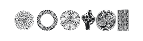 Celtic Patterns Font Thumbnail