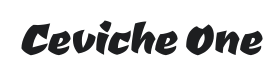 Ceviche One Font Thumbnail
