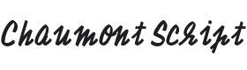Chaumont Script Font Thumbnail