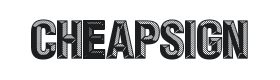 Cheap Sign Font Thumbnail
