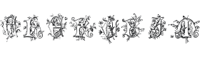 Cherubim Initials Font Thumbnail