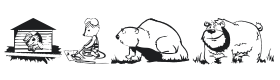 Children Animals Friends Font Thumbnail