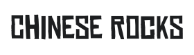 Chinese Rocks Font Thumbnail