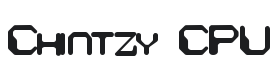 Chintzy CPU Font Thumbnail