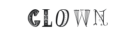 Clown Font Thumbnail