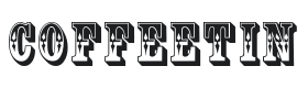 Coffee Tin Font Thumbnail