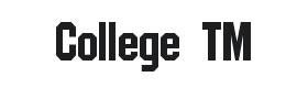 College TM Font Thumbnail
