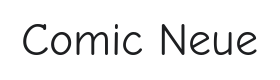 Comic Neue Font Thumbnail