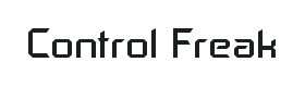 Control Freak Font Thumbnail