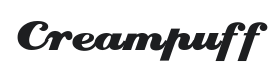 Creampuff Font Thumbnail