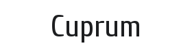 Cuprum Font Thumbnail