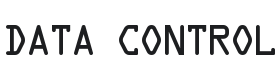Data Control Font Thumbnail