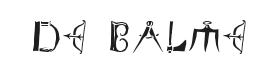 De Balme Initials Font Thumbnail